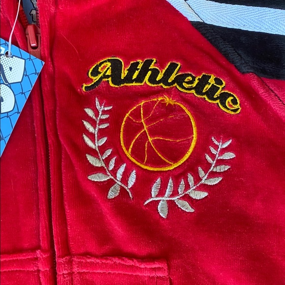 TODDLER ATHLETIC VELOUR SET - Picture 2 of 5